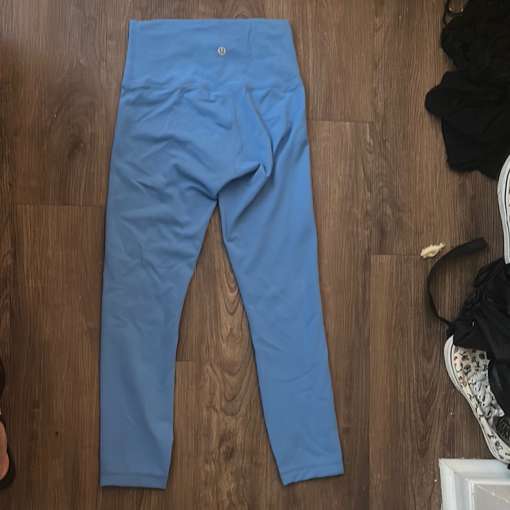 Lululemon blue leggings size 4